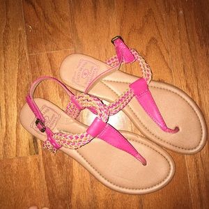 Lucky brand pink sandals